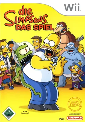 The Simpsons Game box cover front